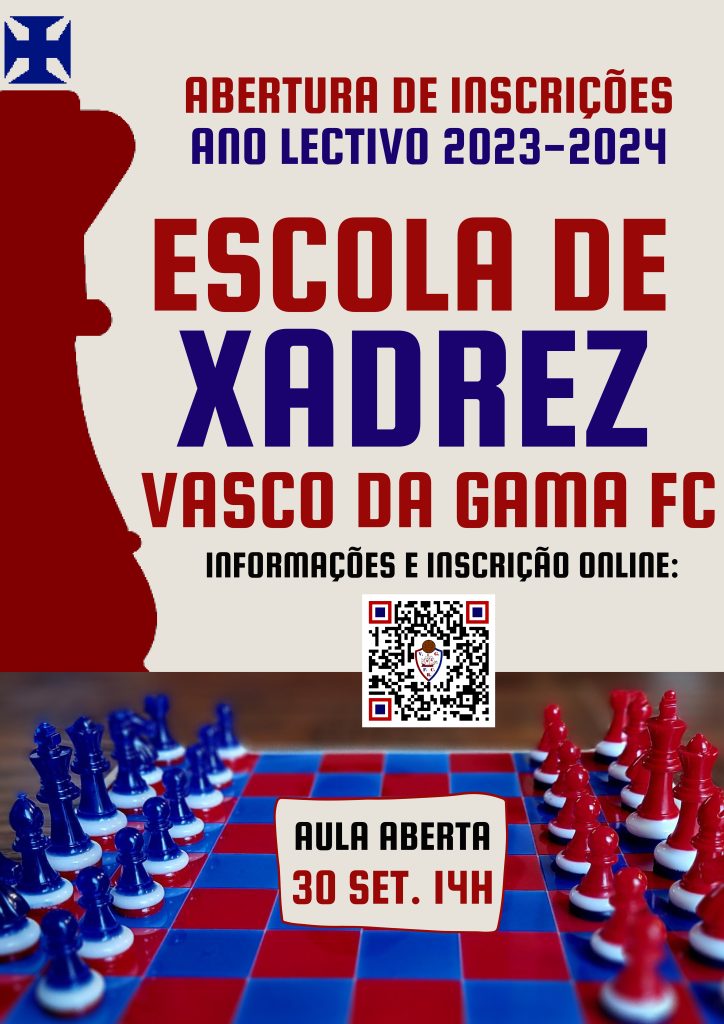 Paredes: Escola de Xadrez Vasco da Gama Futebol Clube já tem